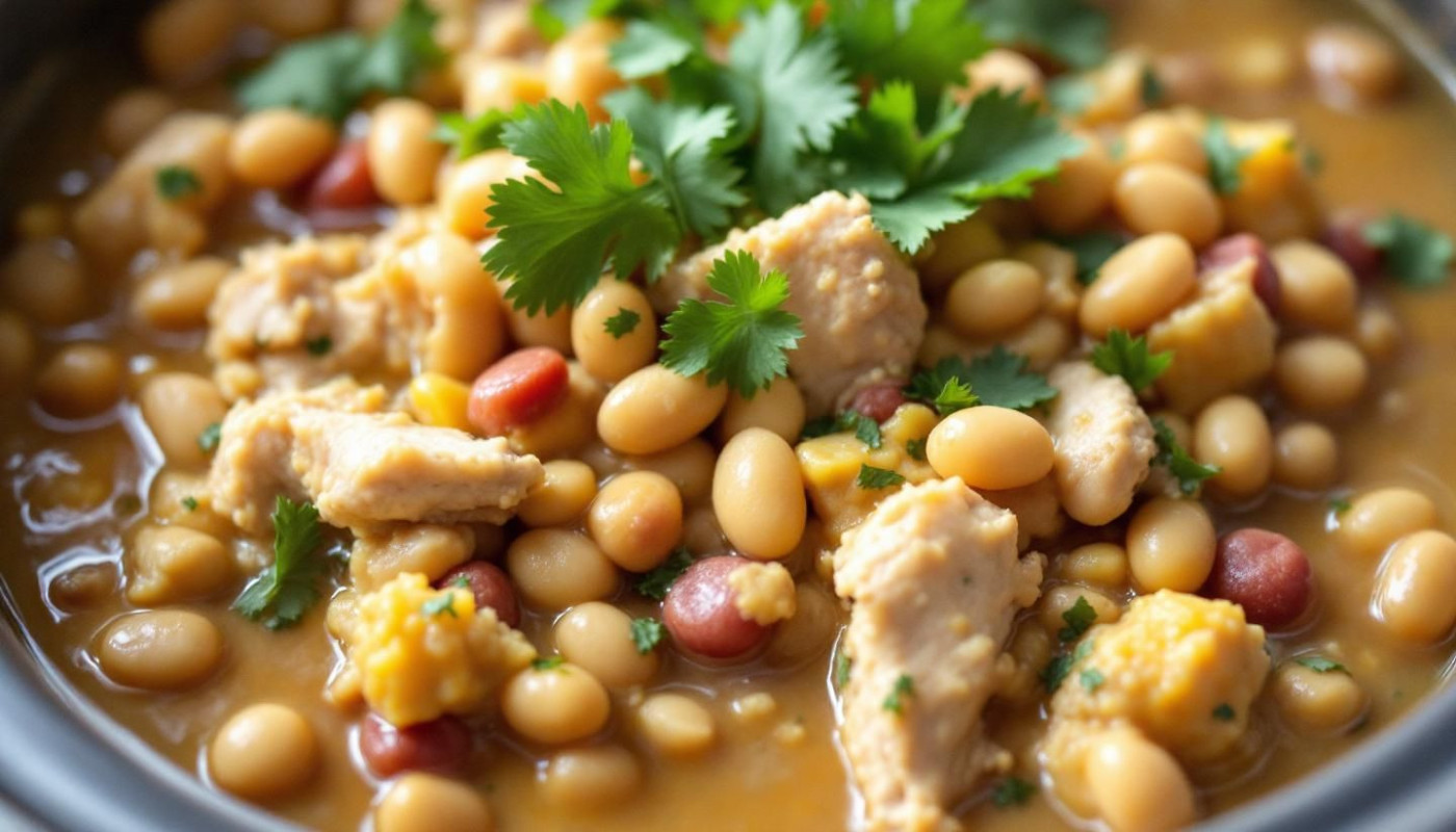 Comment préparer un chili blanc au poulet dans une mijoteuse ?